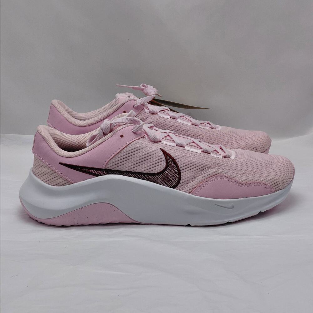 Nike Legend Essentials 3 Athletic Sneakers Women's 12 Pink Activewear Workout - Picture 2 of 13